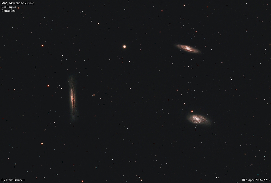 M65, M66 and NGC3628