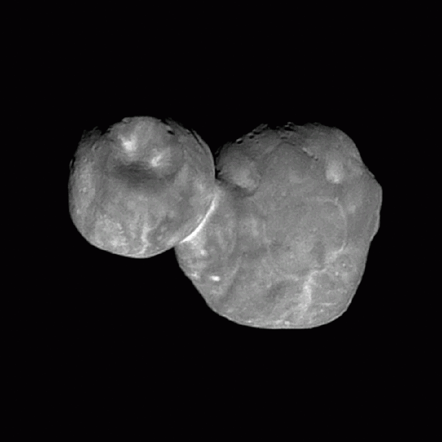 New Horizon's Aufnahme von 2014/MU69.